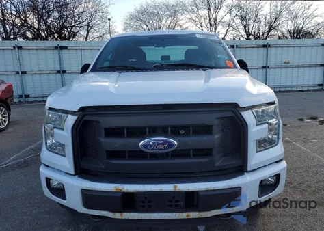 2016 Ford F150 Super Cab из США, поврежденный, VIN 1FTEX1EP0GFA83806